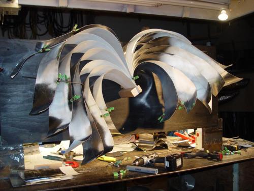 Early Maquette of Audacious